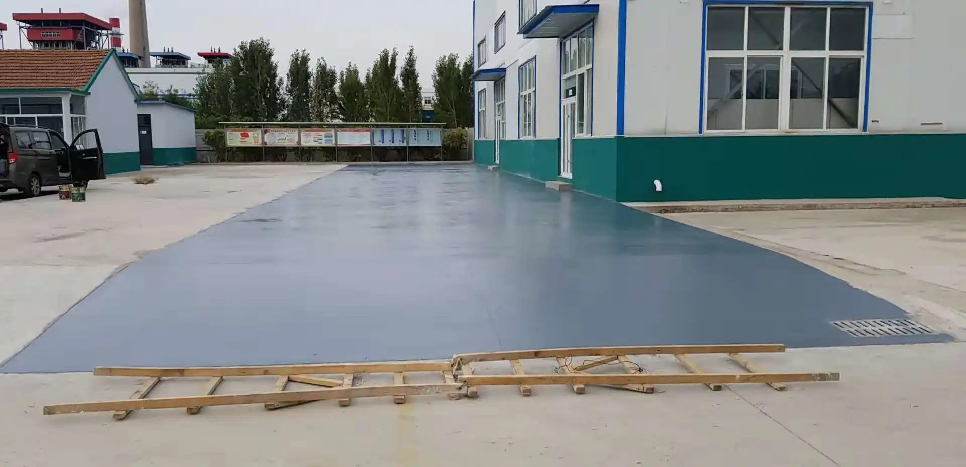 清镇车间厂房地坪漆修补翻新